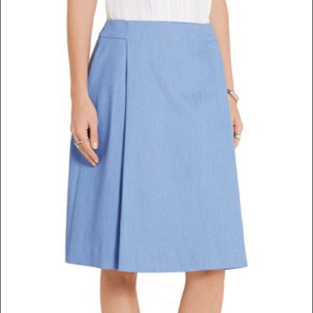 Adam Lippes Stretch Denim Skirt